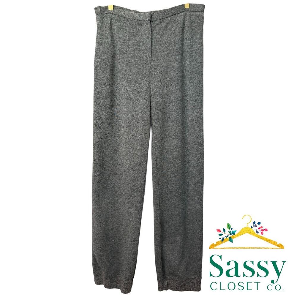 RALPH LAUREN SPORT Gray Knit Pants M 🇺🇸
